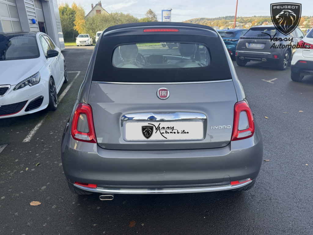 Fiat 500C (2) Hybrid 1.0 BSG 70 ch Dolcevita