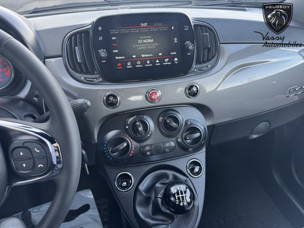 Fiat 500C (2) Hybrid 1.0 BSG 70 ch Dolcevita