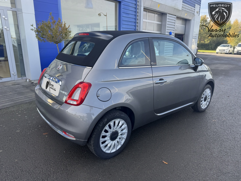 Fiat 500C (2) Hybrid 1.0 BSG 70 ch Dolcevita