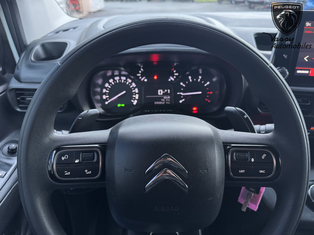 Citron Berlingo Van (3) Taille M 650kg BlueHDi 130 S&S EAT8 Club